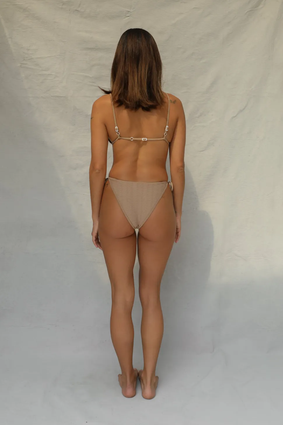 Bind Tri Bikini Top - Natural Wave