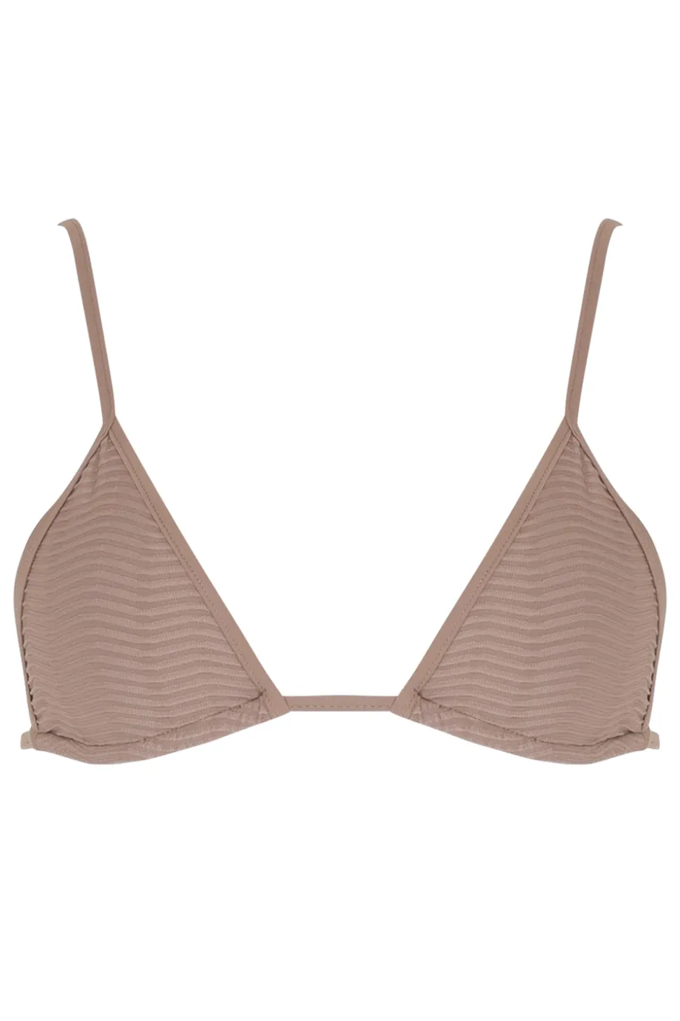 Bind Tri Bikini Top - Natural Wave