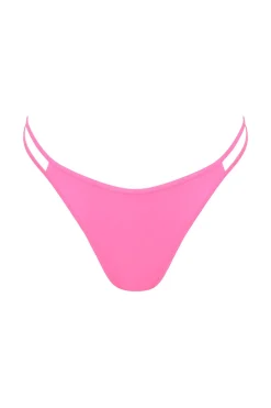 Double Strap Bikini Bottom - Guava
