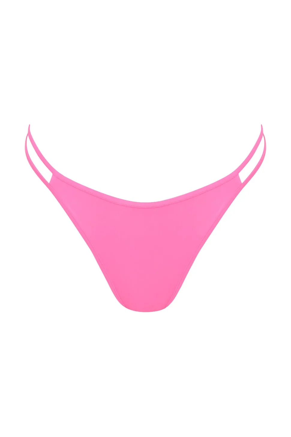 Double Strap Bikini Bottom - Guava