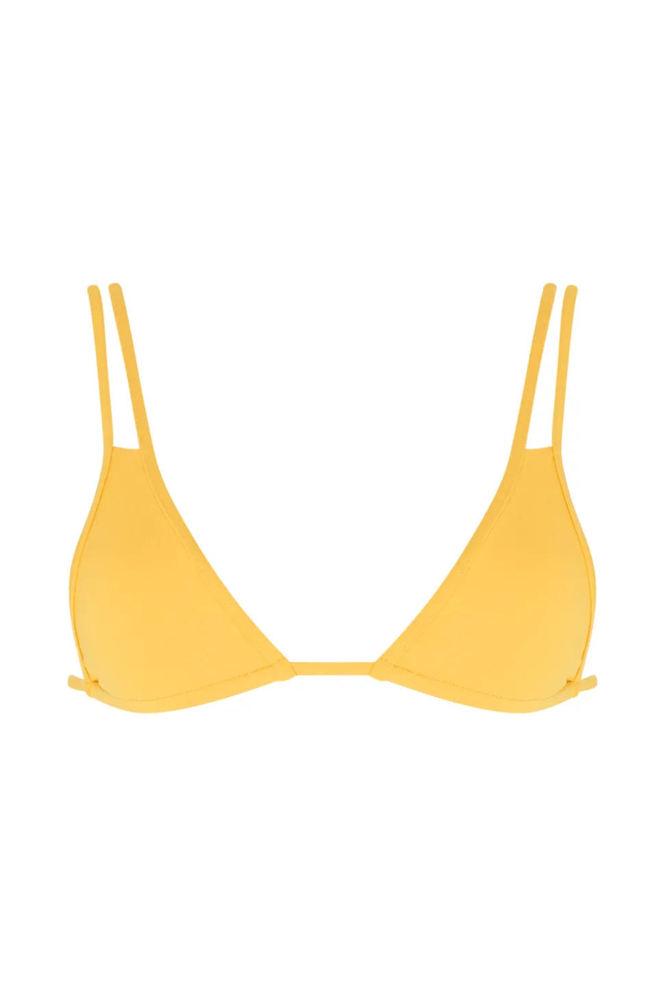 Double Strap Bikini Top - Daffodil