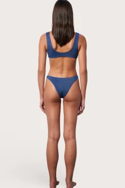 High Hip Bikini Bottom - Abyss Shimmer