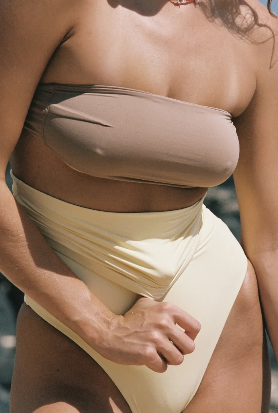 Tube One Piece Swimsuit -