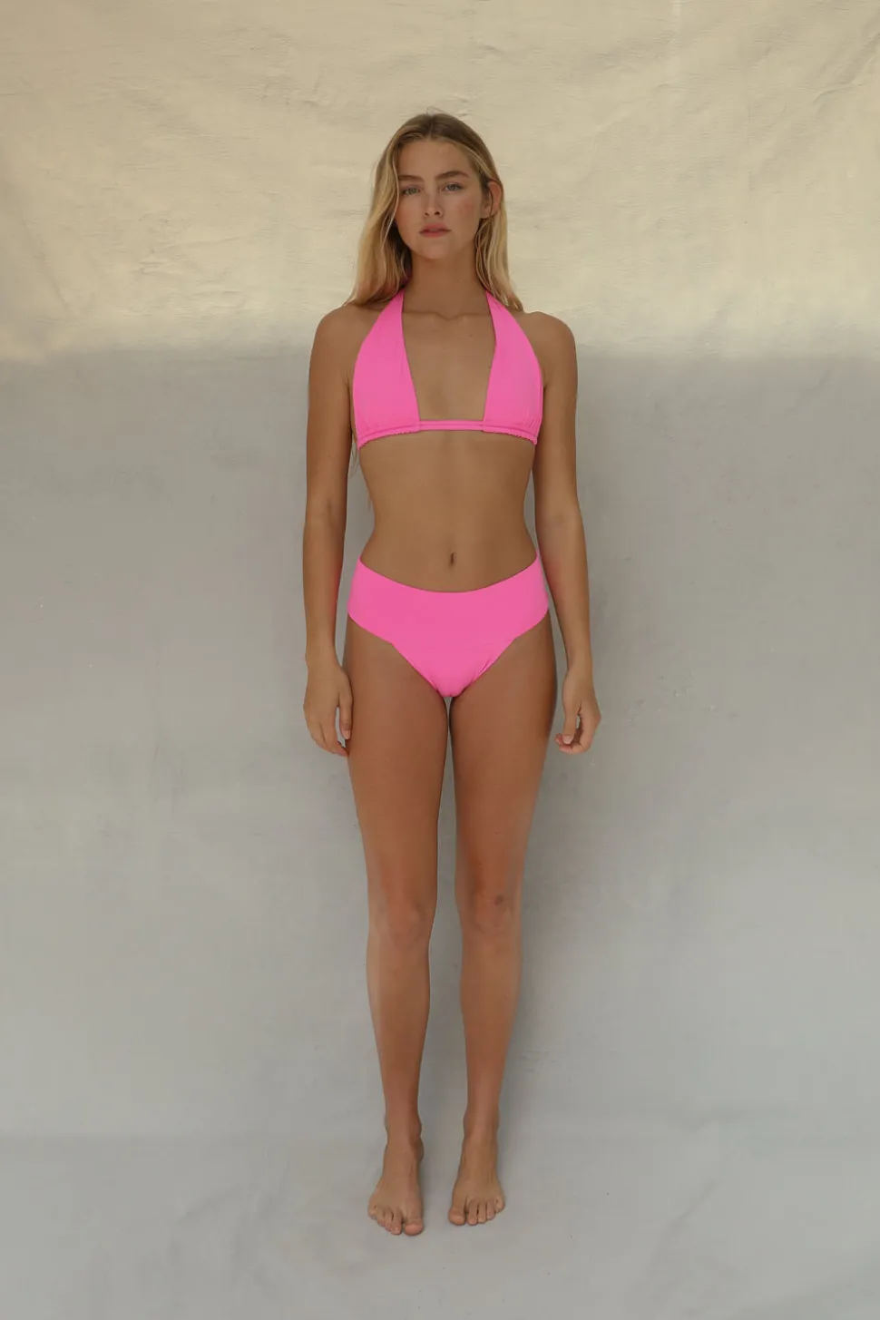 Tunnel Bikini Top - Guava