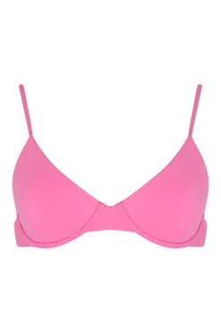 Underwire Bikini Top - Guava