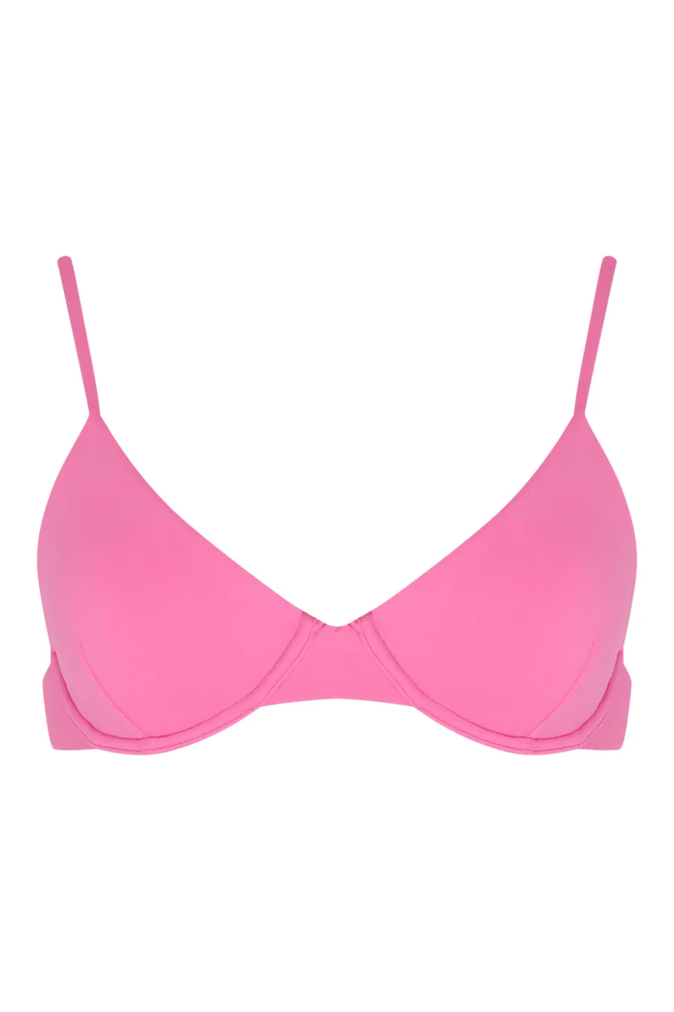 Underwire Bikini Top - Guava